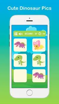 子供のための恐竜のマッチングゲーム Screen Shot 0