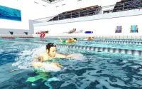 Real Swimming Pool Race - Musim Renang 2018 Screen Shot 0