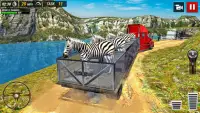 Hors route Camion Animaux Transport Jeux - Truck Screen Shot 2