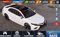 Camry Hybrid: Modern City Car Simulator Drive Screen Shot 0