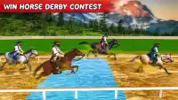 лошадь гоночный Прыгать 3D Screen Shot 2
