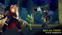 Samurai Ninja warrior : Shadow fighting games Screen Shot 2