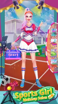 Sports Girl Makeup - Keep Fit Screen Shot 7