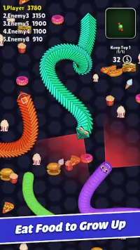 Worm io: Slither Snake Arena Screen Shot 14