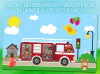Animales y carros juego para Niños del primer año Screen Shot 0