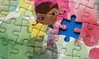 Jigsaw Doc Paint Kid Puzzle Screen Shot 2