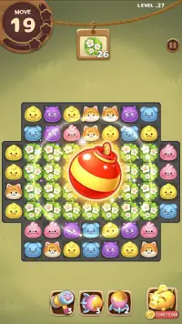 Candy Friends Forest : Match 3 Puzzle Screen Shot 4