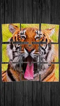 Tigers Jigsaw Puzzle Game Screen Shot 0