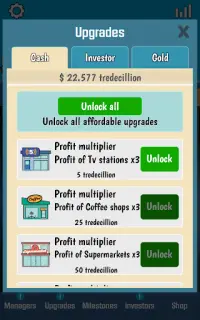 Business Tycoon - Idle Clicker Screen Shot 3