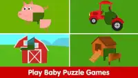 Jogos de Fazenda para Bebê–Jogos & Quebra-Cabeças Screen Shot 7