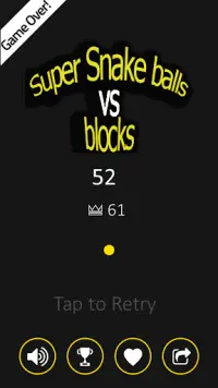 Super Snake balls vs Blocks Screen Shot 1