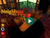 Scary Neighbor Escape Jogo Screen Shot 8