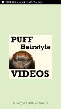 PUFF Hairstyles Step VIDEOs Screen Shot 0