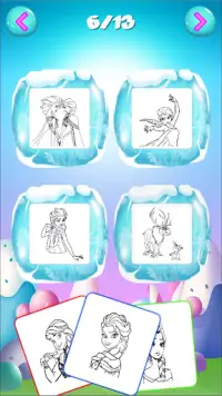 Frozen Coloring Pages. Screen Shot 1
