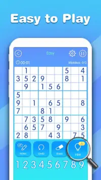 Sudoku Master - Classic Number Puzzle Games Screen Shot 1