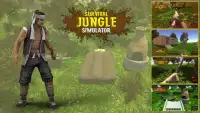 Dschungel-Überlebens-Simulator - Flucht-Mission Screen Shot 0