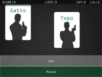 Italian Spy Language Game Lite Screen Shot 9