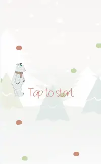 Flappy Polar Bear Screen Shot 1