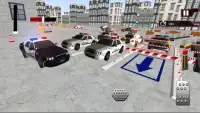 3D Highway Police Car Parking Screen Shot 0
