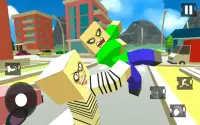 Baldi Craft Basics - Spider Rope Hero Crime City Screen Shot 1