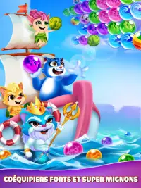 Bubble Shooter: Cat Pop Island Screen Shot 9