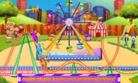 Roller Coaster Ferris Wheel Simulator-Kid Carnival Screen Shot 4