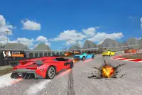 Death racing Multiplayer Race And Shoot Screen Shot 1