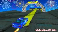 Mustahil Track Car Stunts Racing 3D Screen Shot 3