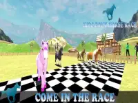 Pony Horse Kids Race 3D Screen Shot 6