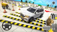 Prado Car Parking 3D Car Games Screen Shot 0