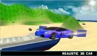 Flying Car Racing Simulator 3D Screen Shot 6