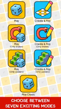 Snakes and Ladders -Create & Play- Free Board Game Screen Shot 1