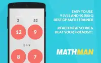 MathMan - Math Quiz Screen Shot 2