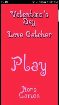 Valentine's Day Love Catcher Screen Shot 0