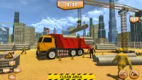 Heavy Construction Building: Truck Excavator Games Screen Shot 10
