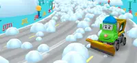 Street Snow Plow game for kids Screen Shot 0