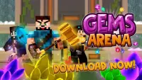 Gems Arena: 1v1 Games in Crafting & Building World Screen Shot 0