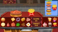 Fast Food Burger :Cooking Game Screen Shot 1