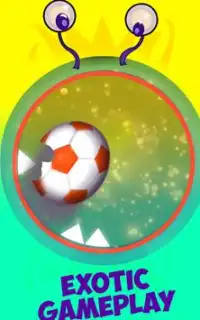Bola redonda vs. jogo de futebol: futebol 2018 Screen Shot 3