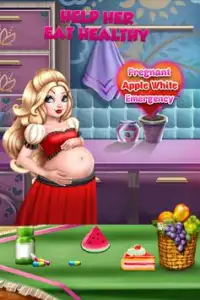 Apple White Pregnant Newborn Baby Screen Shot 1