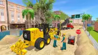 Construcción de carreteras Sim que opera Screen Shot 7