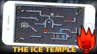 Lava boy and Ice Girl in The Ice Temple Screen Shot 3