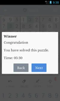 Sudoku Screen Shot 2