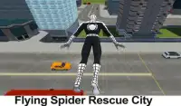 Flying Spider Hero 3D: New Neighbor Survival Game Screen Shot 12