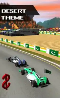 Pak vs Índia Carro Corridas Guerra: Simulador Screen Shot 0