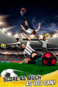 Iuvemtus Soccer Football Team: Turin Goal Shooting Screen Shot 1