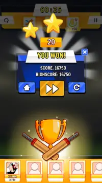 Cricket Tile Match - Free Game Screen Shot 4