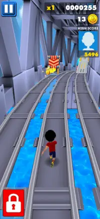 Shiva Subway Street Run 3D Screen Shot 12