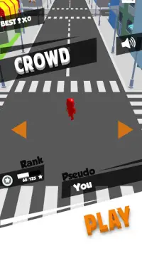 Crowd Race 3D : Biggest in the city! Screen Shot 5