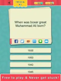 Trivia Quest™ Athletes Trivia Screen Shot 13